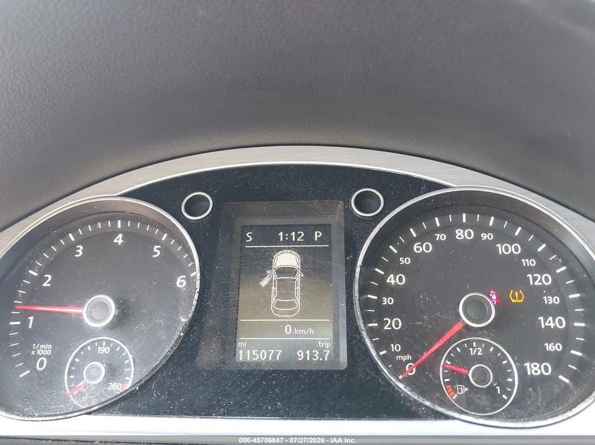 2013 VOLKSWAGEN CC auction photo 7
