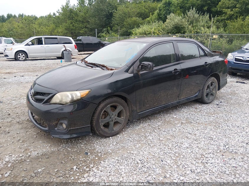 Vin: 5yfbu4ee0cp007646, lot: 46205507, toyota corolla s 20122