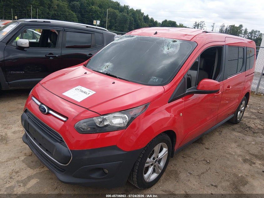 Vin: nm0ge9g71e1158272, lot: 46205519, ford transit connect titanium 20142
