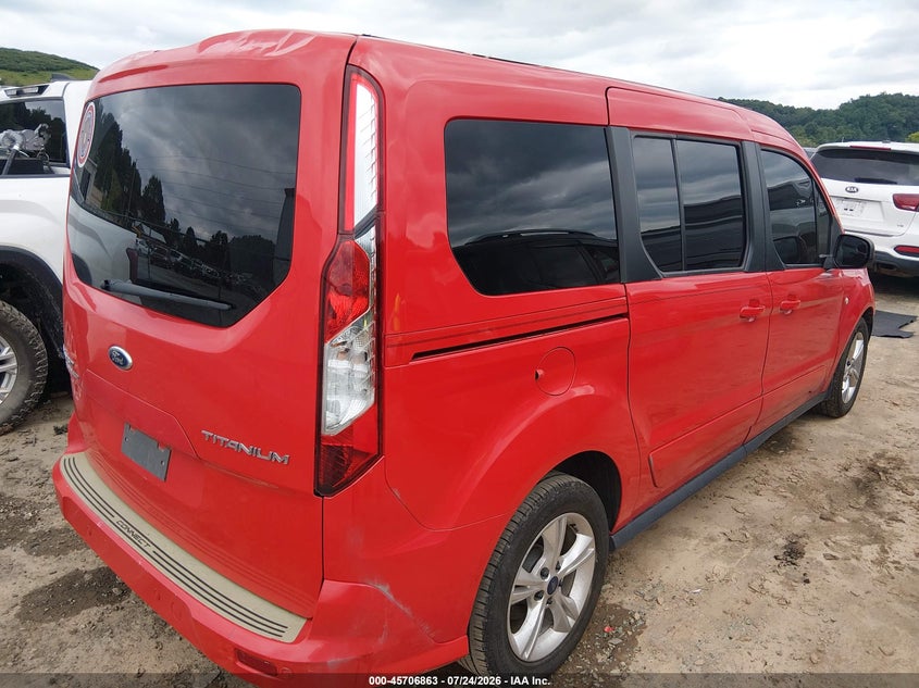 Vin: nm0ge9g71e1158272, lot: 46205519, ford transit connect titanium 20144