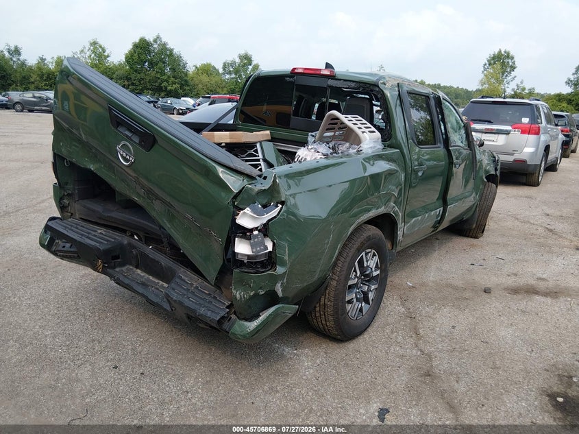 Vin: 1n6ed1ek4rn664681, lot: 46205525, nissan frontier sl 4x4 20244