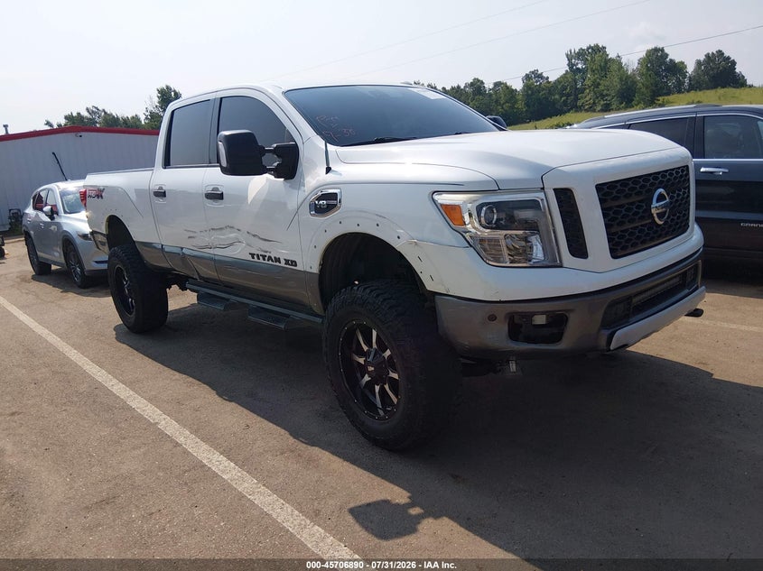 Vin: 1n6aa1f48hn542699, lot: 46205545, nissan titan xd pro-4x gas 2017 img_1