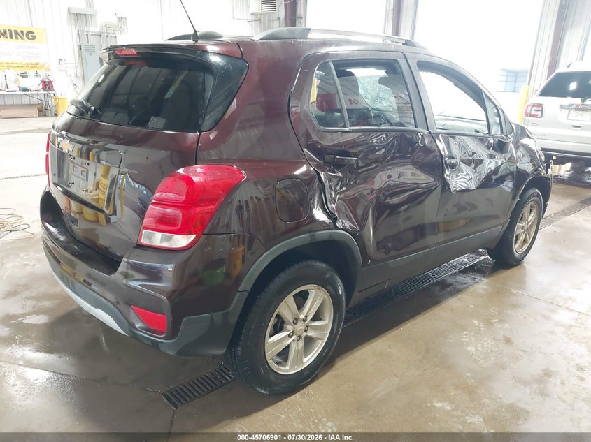 Vin: kl7cjpsmxnb530164, lot: 46205557, chevrolet trax awd lt 20224
