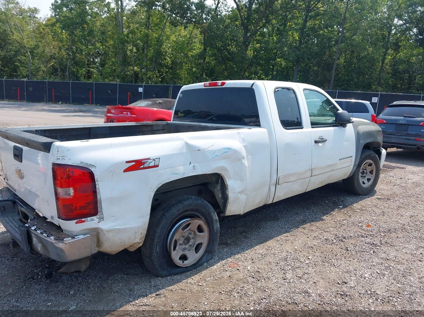 Vin: 1gcrcse02bz290517, lot: 46205579, chevrolet silverado 1500 lt 20114