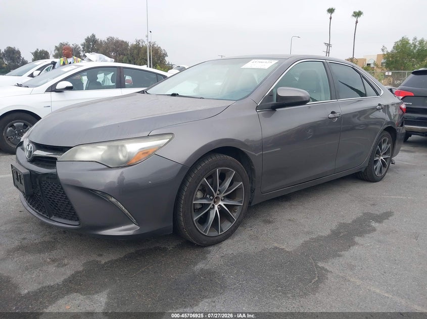 2017 Toyota Camry, Удар сзади, IAAI, VIN 4T1BF1FK6HU794444 — фото 2