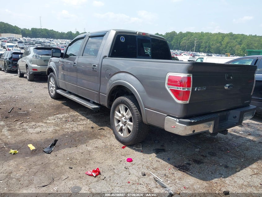 Vin: 1ftfw1cf2bkd03609, lot: 46205583, ford f-150 lariat 20113