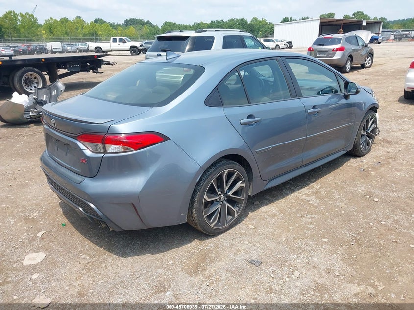 Vin: jtds4rce7lj021449, lot: 46205591, toyota corolla se 20204