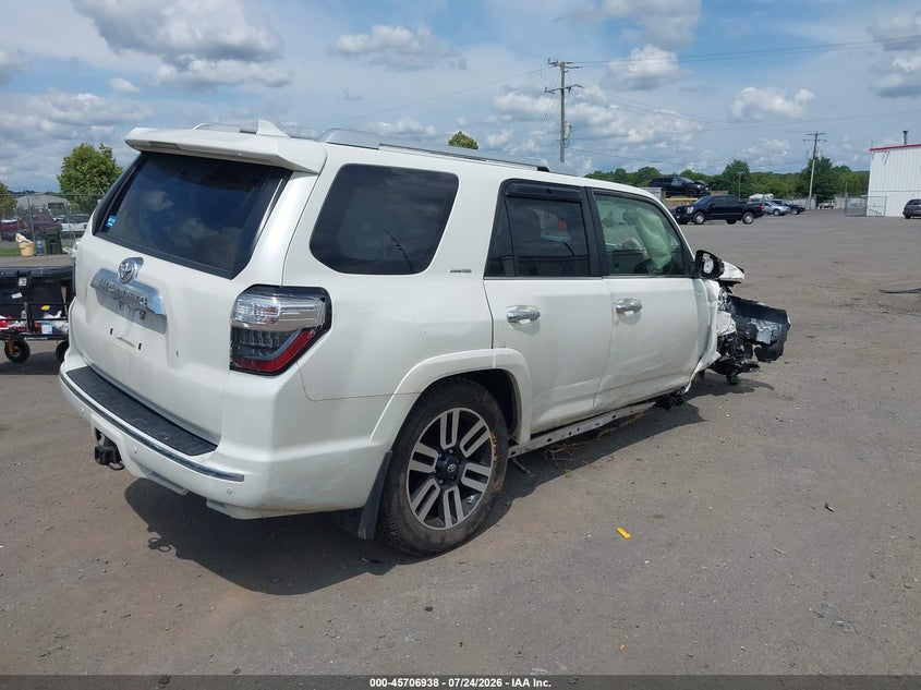 Vin: jtebu5jr0g5357422, lot: 46205594, toyota 4runner limited 20164
