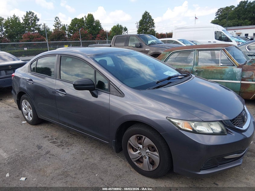2015 HONDA CIVIC SEDAN 1.8L I-4 VVT, REGULAR , 143HP