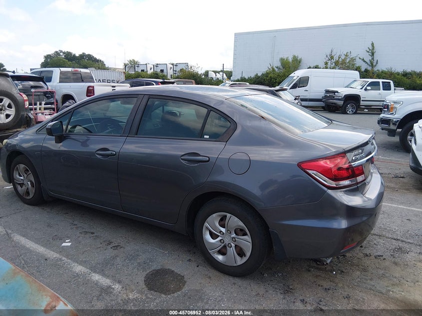 2015 HONDA CIVIC SEDAN 1.8L I-4 VVT, REGULAR , 143HP