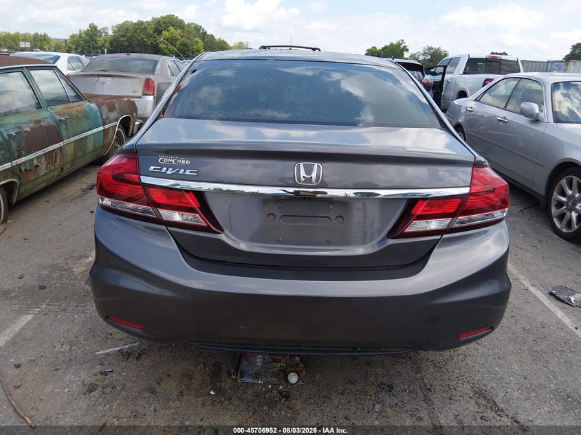 2015 HONDA CIVIC SEDAN 1.8L I-4 VVT, REGULAR , 143HP