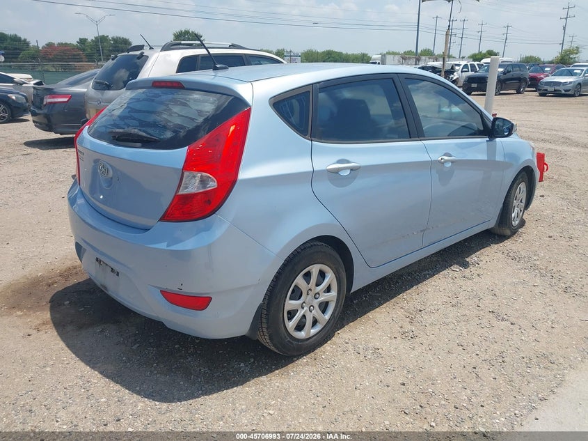 HYUNDAI ACCENT 2013 VIN KMHCT5AE4DU138100
