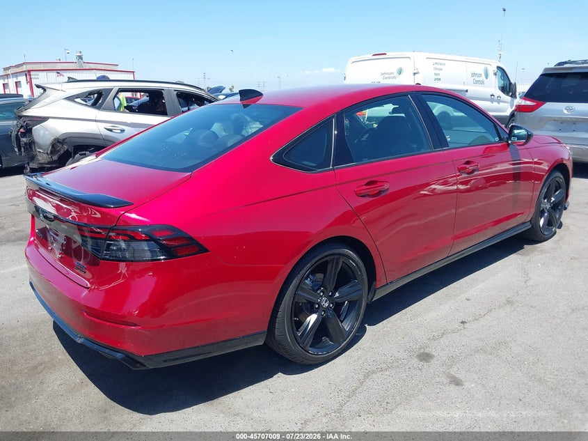 Vin: 1hgcy2f74ta016224, lot: 46205665, honda accord hybrid sport-l 20264