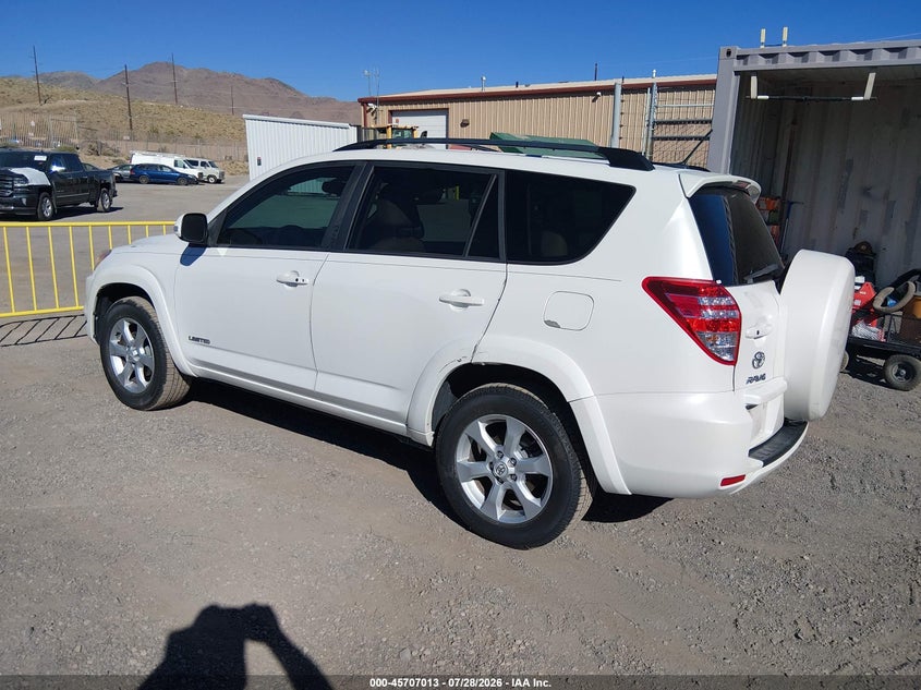Vin: 2t3df4dv3cw180541, lot: 46205669, toyota rav4 limited 20123