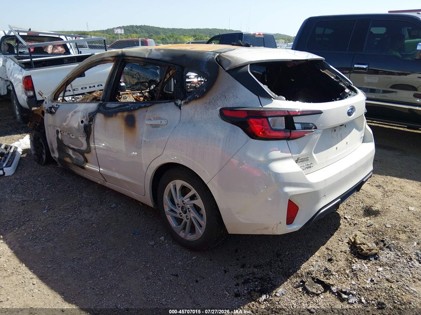 Vin: jf1guabc1s8277279, lot: 46205671, subaru impreza base 5-door 20253