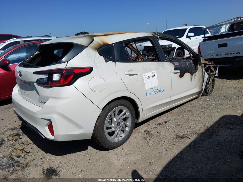 Vin: jf1guabc1s8277279, lot: 46205671, subaru impreza base 5-door 20254