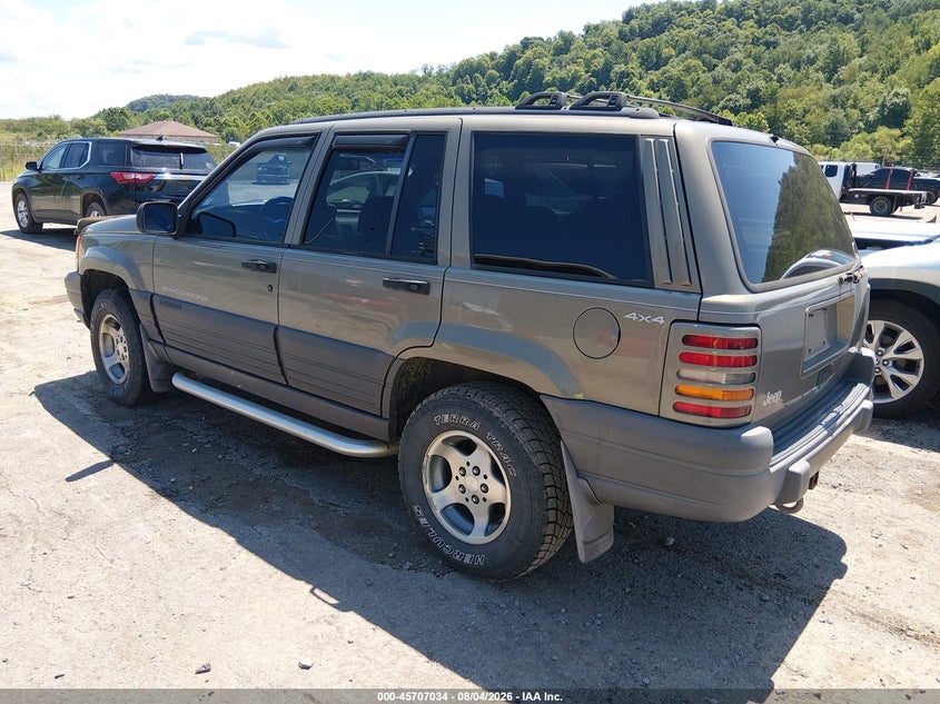 JEEP GRAND CHEROKEE 1996 VIN 1J4GZ58Y9TC326081