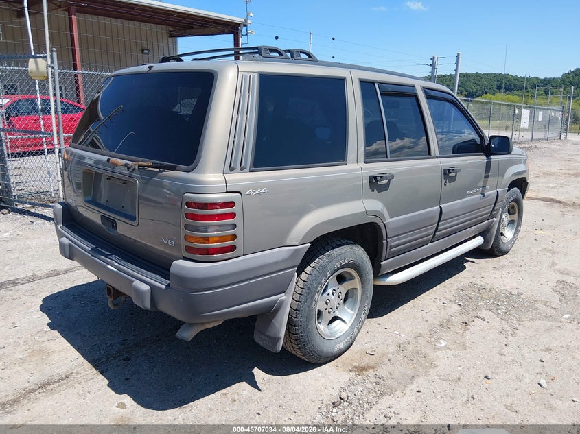 JEEP GRAND CHEROKEE 1996 VIN 1J4GZ58Y9TC326081