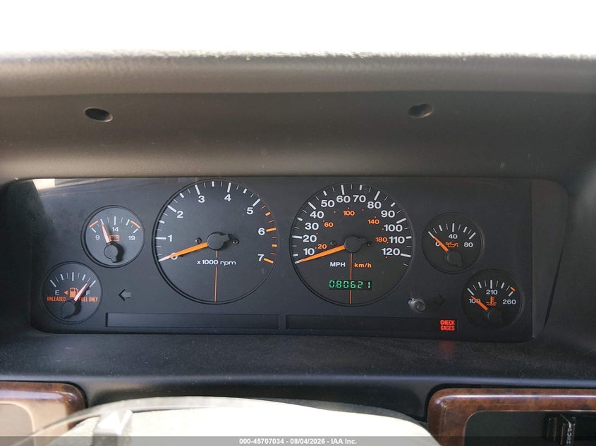 JEEP GRAND CHEROKEE 1996 VIN 1J4GZ58Y9TC326081