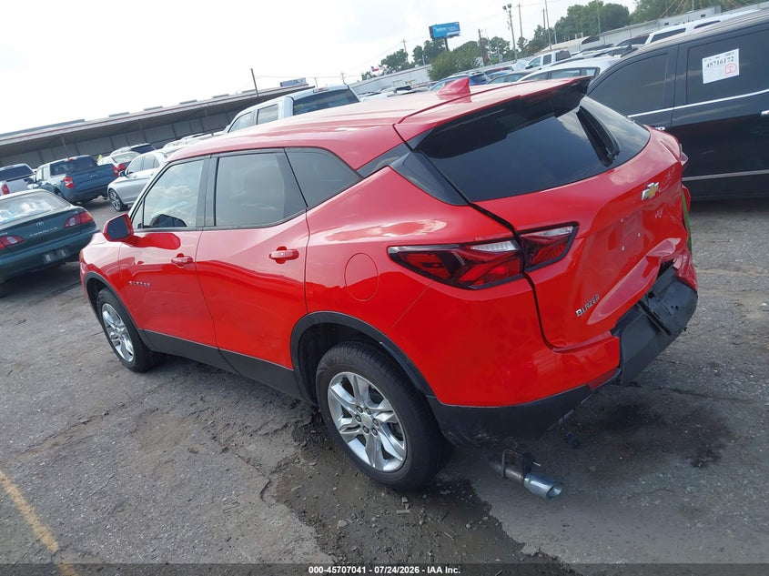 Vin: 3gnkbbra6ks685554, lot: 46205696, chevrolet blazer 20193