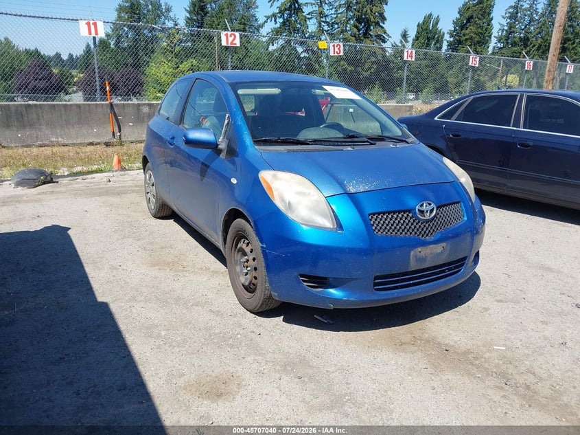 2007 TOYOTA YARIS auction photo 1
