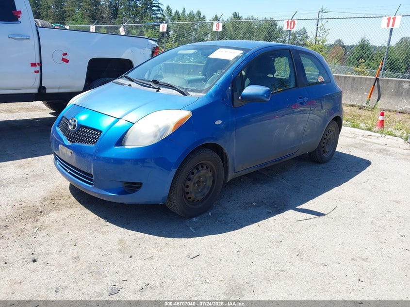 2007 TOYOTA YARIS auction photo 2