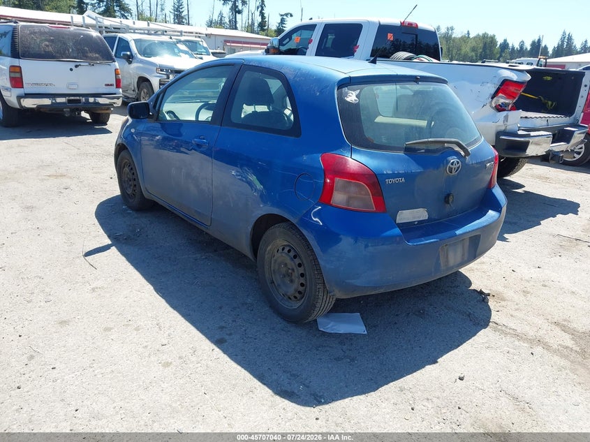 2007 TOYOTA YARIS auction photo 3