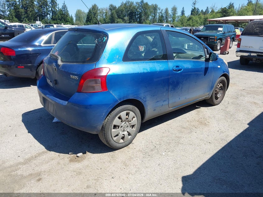 2007 TOYOTA YARIS auction photo 4