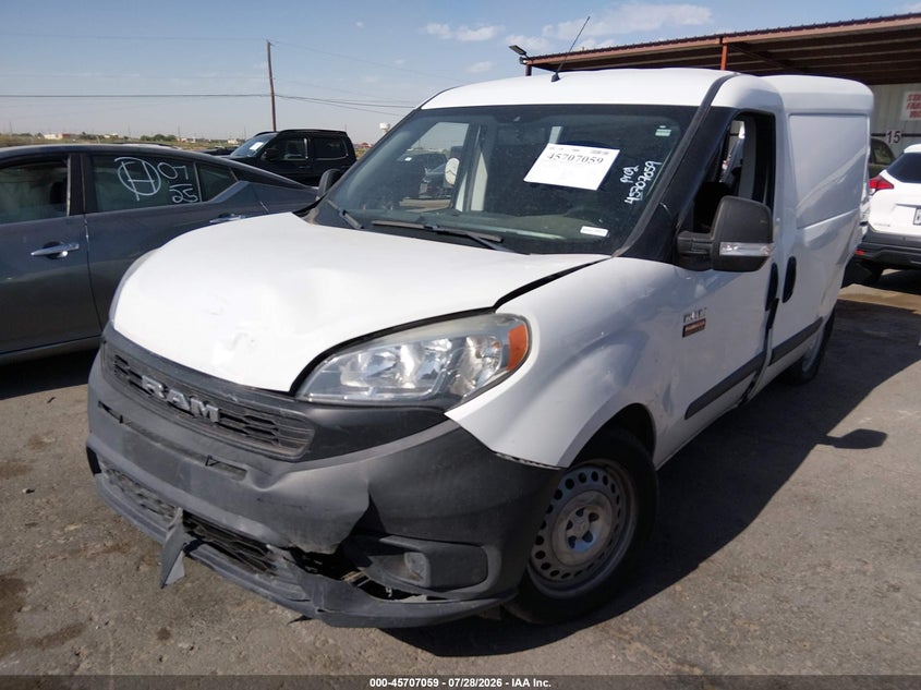 Vin: zfbhrfab8l6r65964, lot: 46205715, ram promaster city tradesman 20202