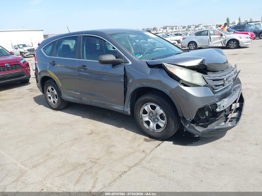 2014 Honda Cr-V Lx, Перёд, IAAI, VIN 3CZRM3H34EG713198