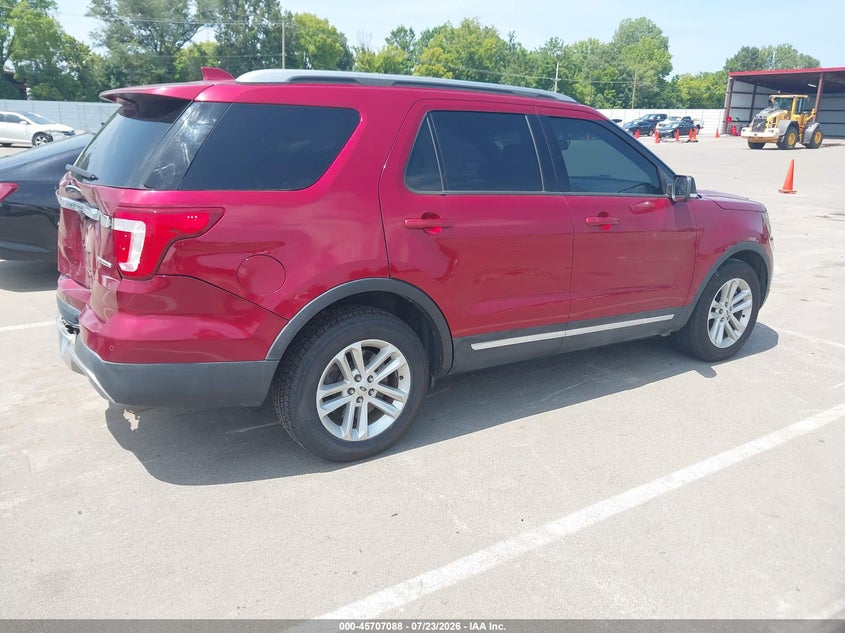 Vin: 1fm5k7d83gga22595, lot: 46205744, ford explorer xlt 20164