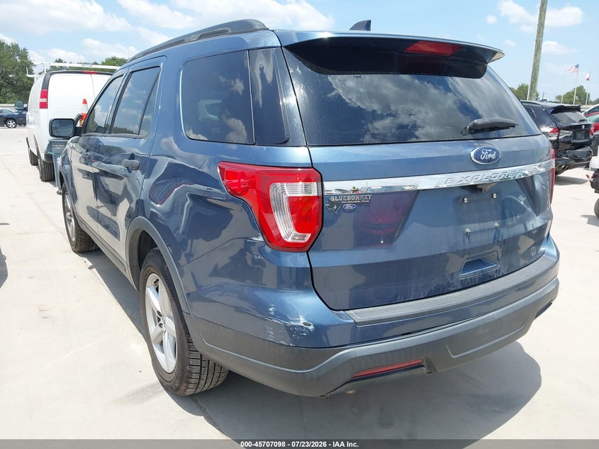 Vin: 1fm5k7b80jgc84763, lot: 46205754, ford explorer 20183