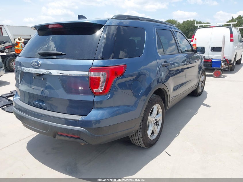 Vin: 1fm5k7b80jgc84763, lot: 46205754, ford explorer 20184