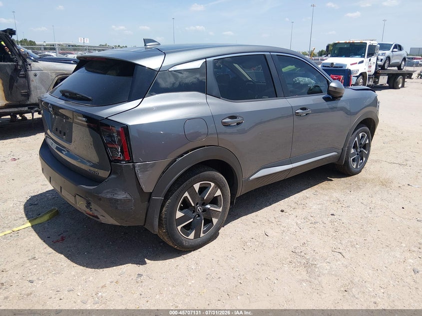 Vin: 3n8ap6cb5sl363145, lot: 46205787, nissan kicks sv intelligent awd 20254