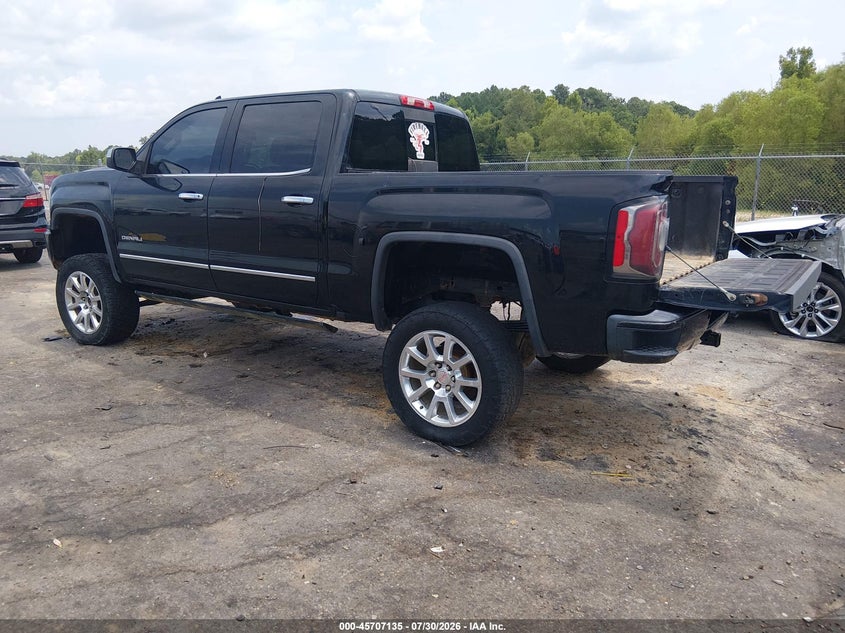 Vin: 3gtu2pej1gg229279, lot: 46205791, gmc sierra 1500 denali 20163