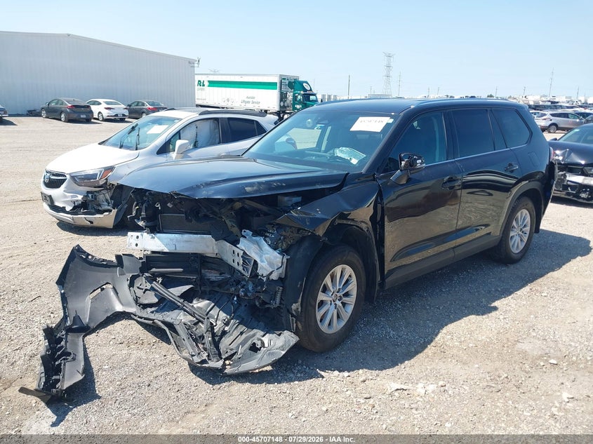 Vin: 5tdacab53rs010008, lot: 46205804, toyota grand highlander hybrid xle 20242