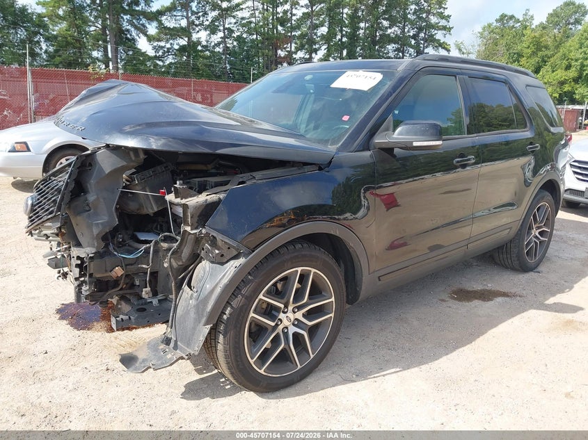 Vin: 1fm5k8gt8kga18346, lot: 46205810, ford explorer sport 20192