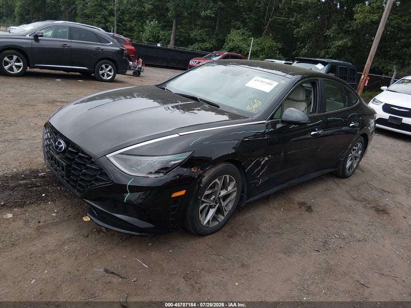 Vin: kmhl14ja1pa332490, lot: 46205840, hyundai sonata sel 20232