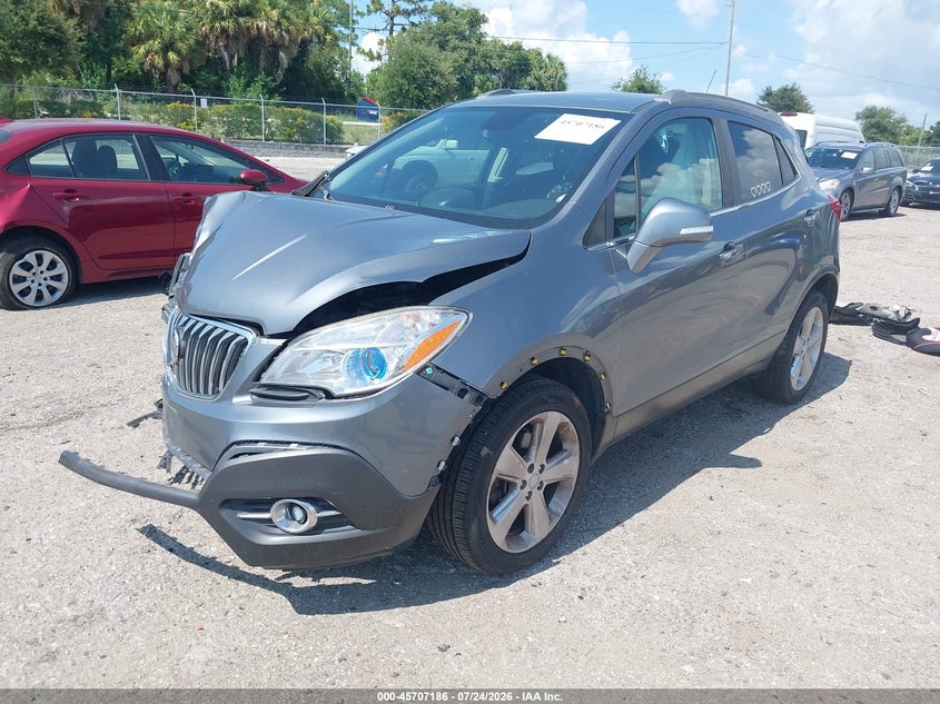 Vin: kl4cjfsb7fb038537, lot: 46205842, buick encore convenience 20152