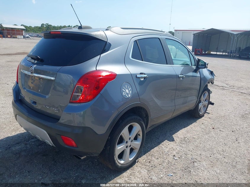 Vin: kl4cjfsb7fb038537, lot: 46205842, buick encore convenience 20154