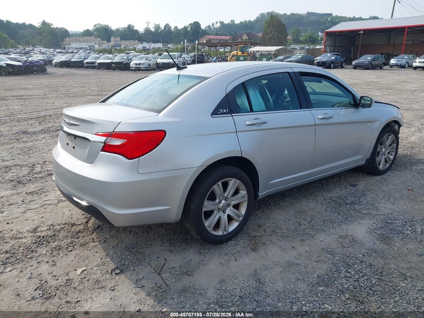 Vin: 1c3ccbbgxcn210384, lot: 46205844, chrysler 200 touring 20124
