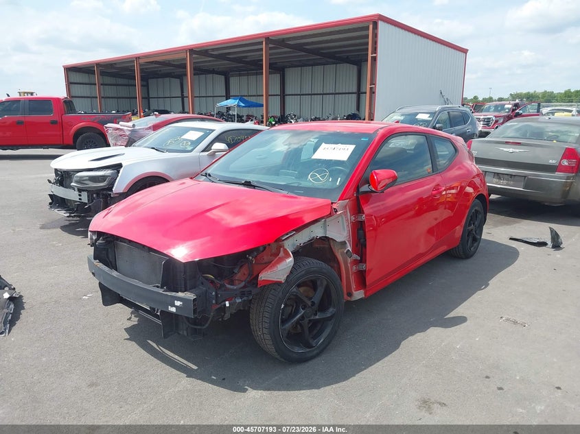 Vin: kmhtg6af1ku017556, lot: 46205849, hyundai veloster 2.0 20192
