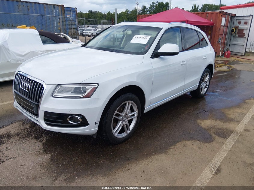 Vin: wa1lfafp8ea063512, lot: 46205869, audi q5 2.0t premium 20142