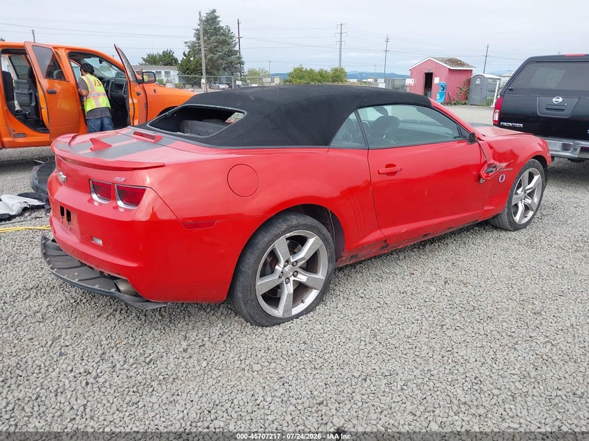 Vin: 2g1fk3dj2b9165168, lot: 46205873, chevrolet camaro 2ss 20114