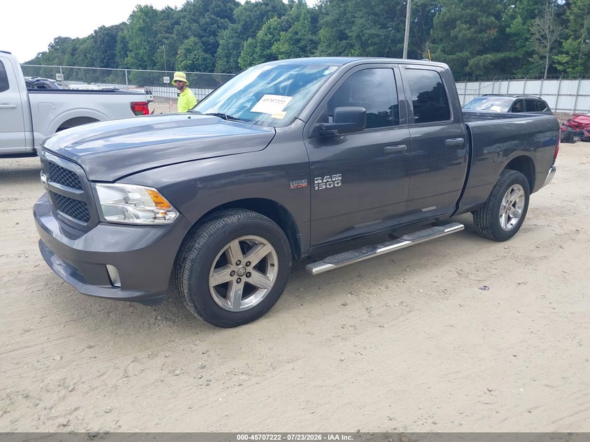 Vin: 1c6rr6ft5es221579, lot: 46205878, ram 1500 express 20142