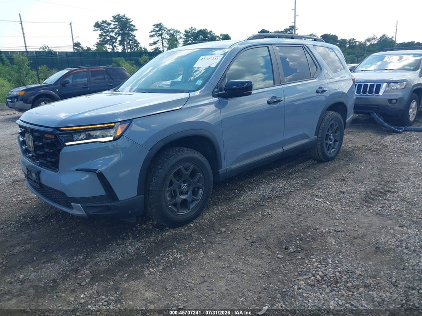 Vin: 5fnyg1h6xsb042211, lot: 46205897, honda pilot trailsport 20252