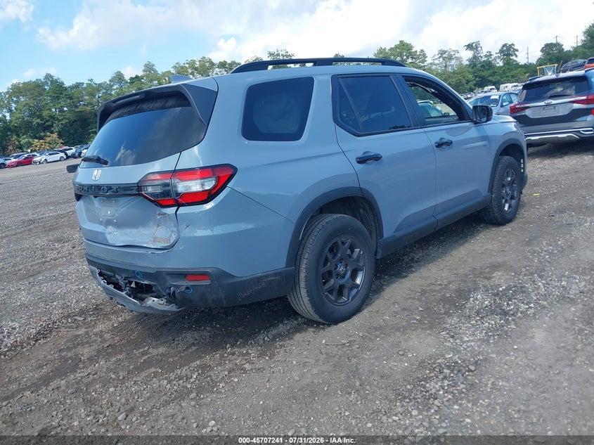 Vin: 5fnyg1h6xsb042211, lot: 46205897, honda pilot trailsport 20254