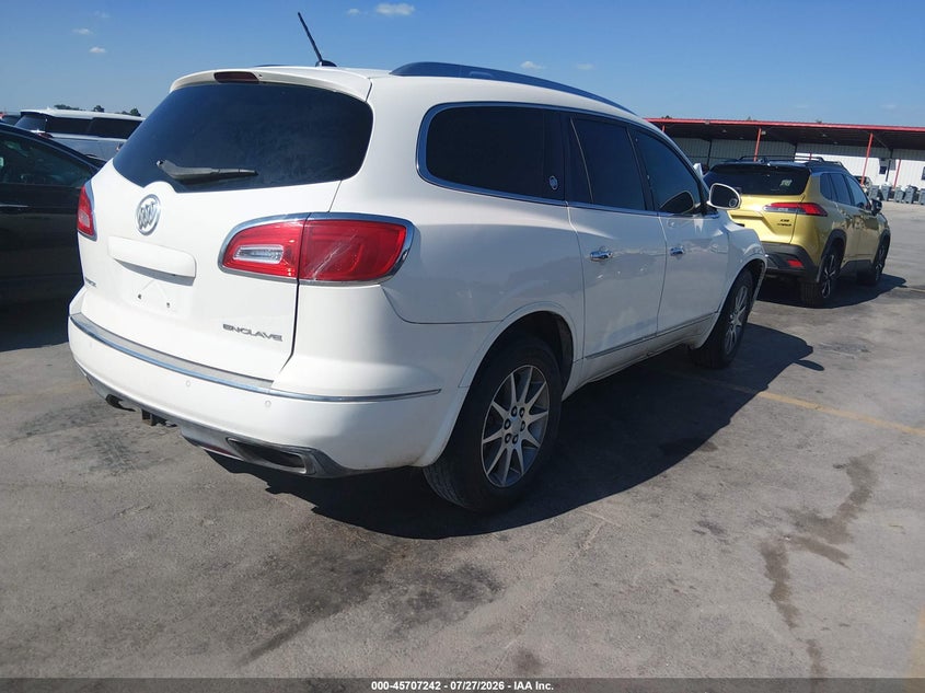 Vin: 5gakrbkd0ej197555, lot: 46205898, buick enclave leather 20144