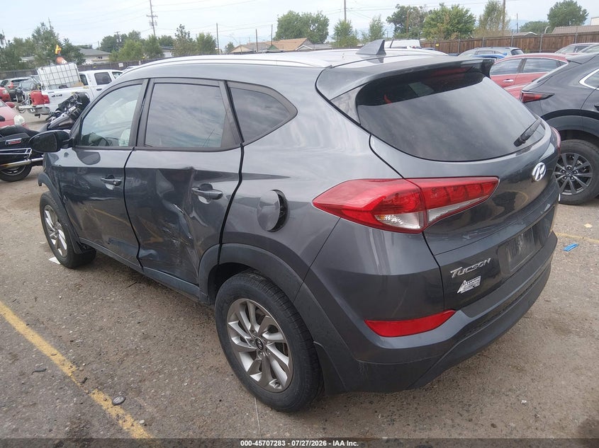 Vin: km8j3ca4xju749179, lot: 46205939, hyundai tucson sel 20183