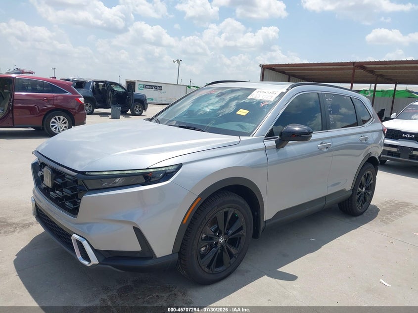 Vin: 7fars6h97pe000908, lot: 46205950, honda cr-v hybrid sport touring 20232
